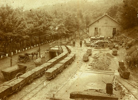 Historisches Foto der Zeche Josef