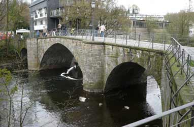 Alte Zollbrcke in Wuppertal-Heckinghausen