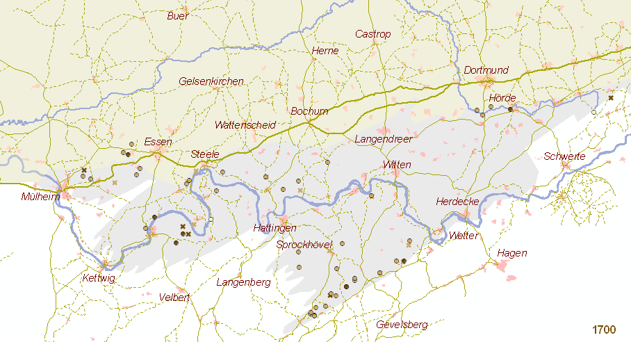 Zechenlandschaft um 1700