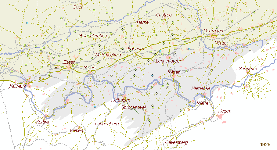 Zechenlandschaft um 1925