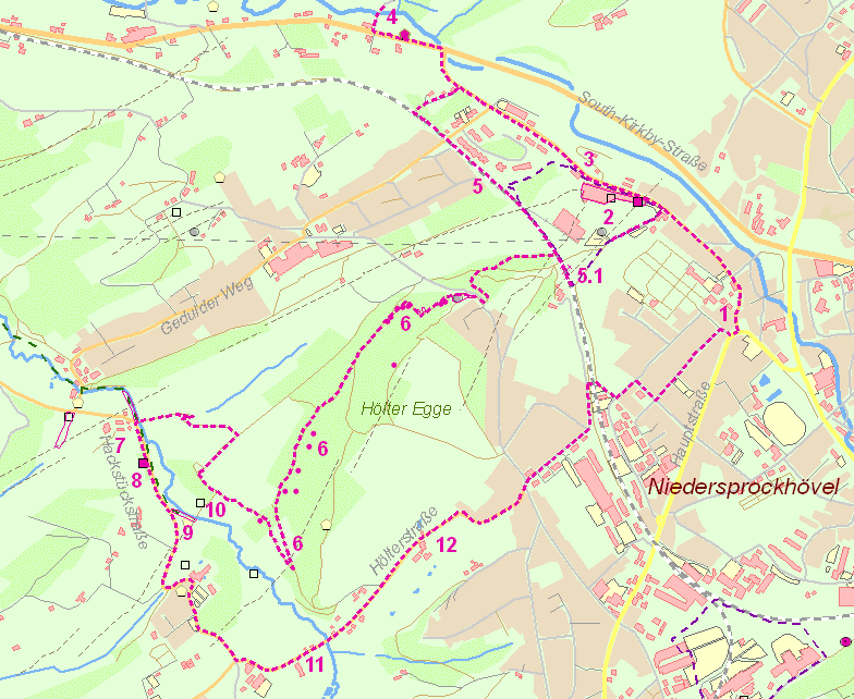 Bergbauwanderweg Alte Haase Nord