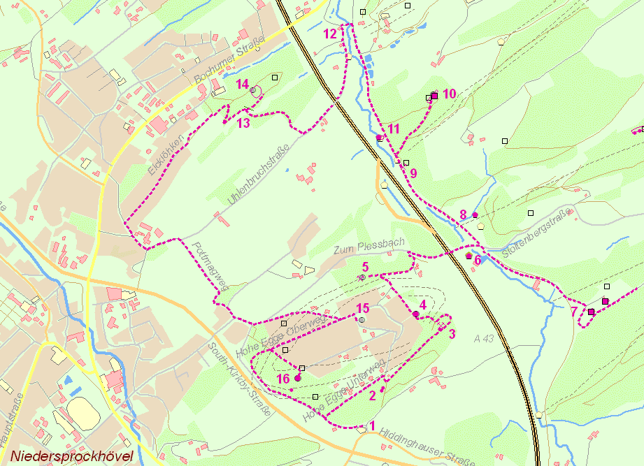 Bergbaurundwanderweg Plessbachweg